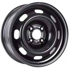 Колесный диск ТЗСК Штамп 6х15/4х108 D65.1 ET27 черный Пежо